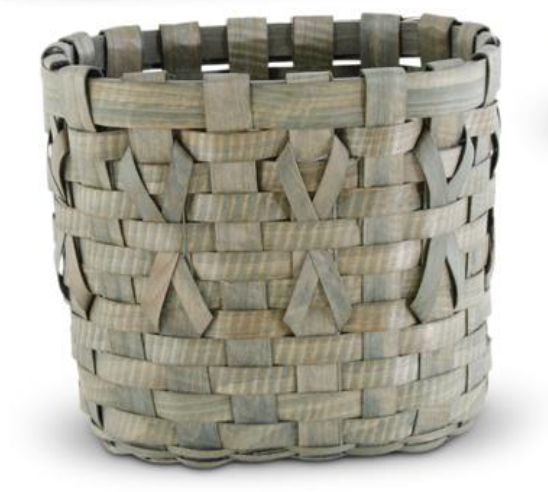 Sage Green Oval Nesting Baskets, Small