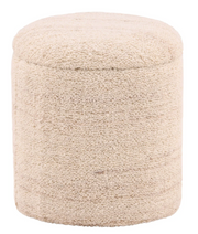 Kai Storage Stool, Ivory, Set of 2