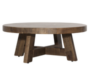 Ronnie Coffee Table Round, Brown