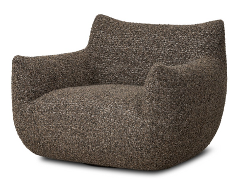 Margot Swivel Chair, Granite