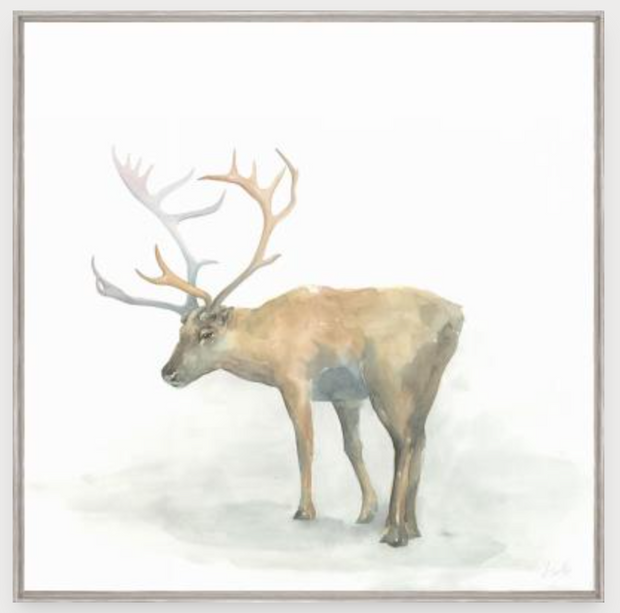 Meek II Art, Grey Barnwood, 24 x 24