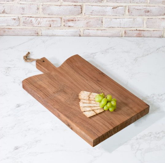 Chunky "V" Wood Cutting Board, 21.25"