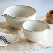 Ceramic Pour Bowls, Set of 2