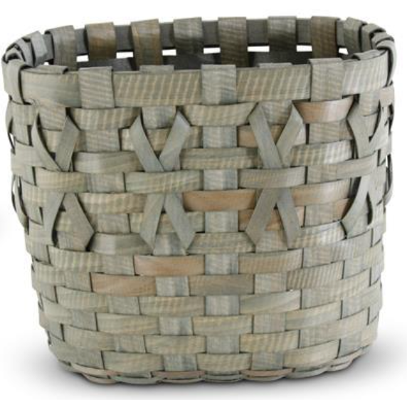 Sage Green Oval Nesting Baskets, Medium