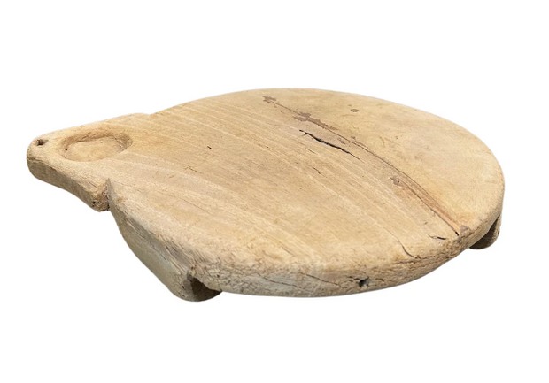 Vintage Wood Chaklota Stand, Large