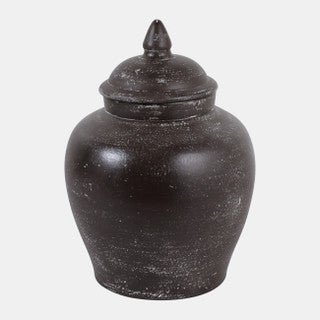 Terracotta Jar, Rustic Brown