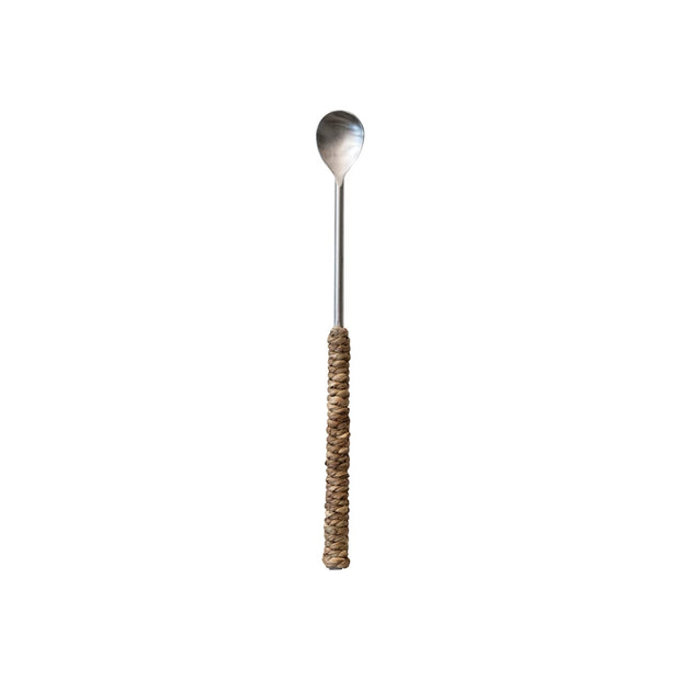 Seagrass Wrapped Cocktail Spoon
