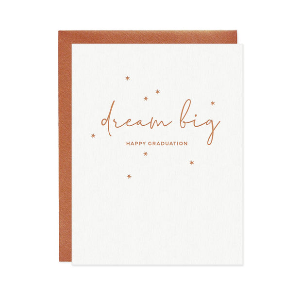 Dream Big Graduation Card