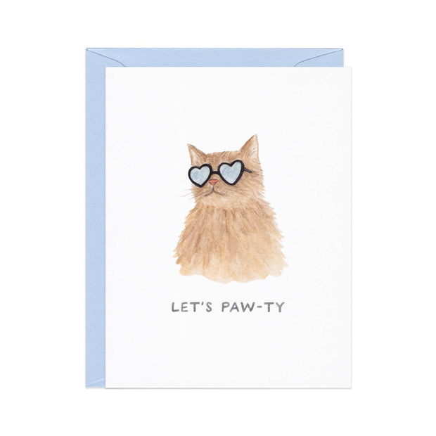 Let's Paw-Ty Card
