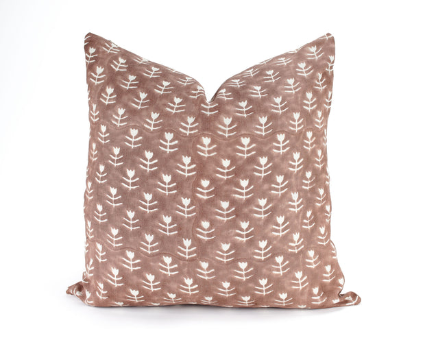 Josie Macaroon Pillow, two sizes