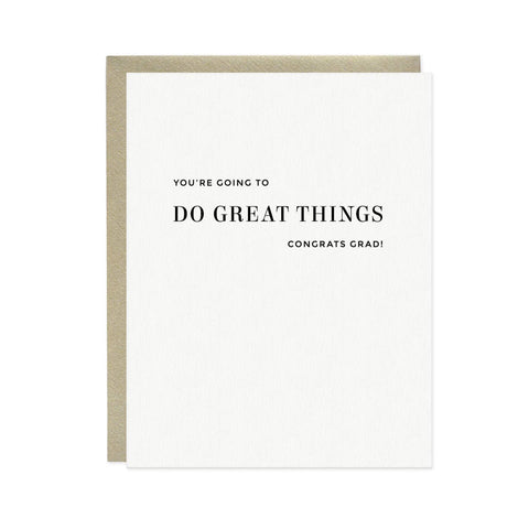 Do Great Things Card