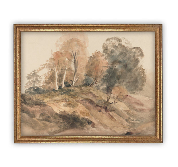 Muted Landscape, two sizes
