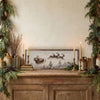 Santa's Sleigh Ride Art, 36x12