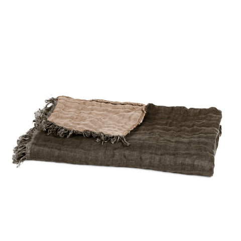 Baya Throw Blanket, two colors