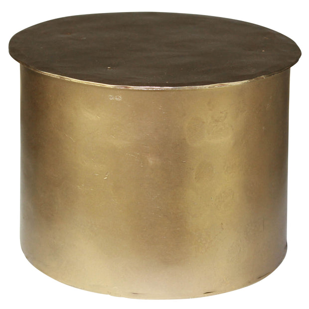 Brass Cylinder Jar with Lid