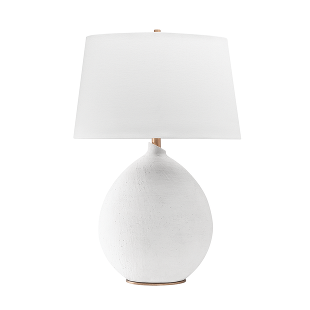 Daphne White Table Lamp