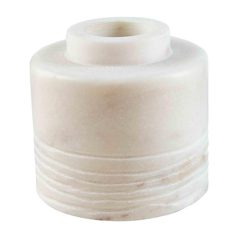 Horizontal Stripe Marble Vase