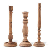 Wood Taper Holders, Three Styles