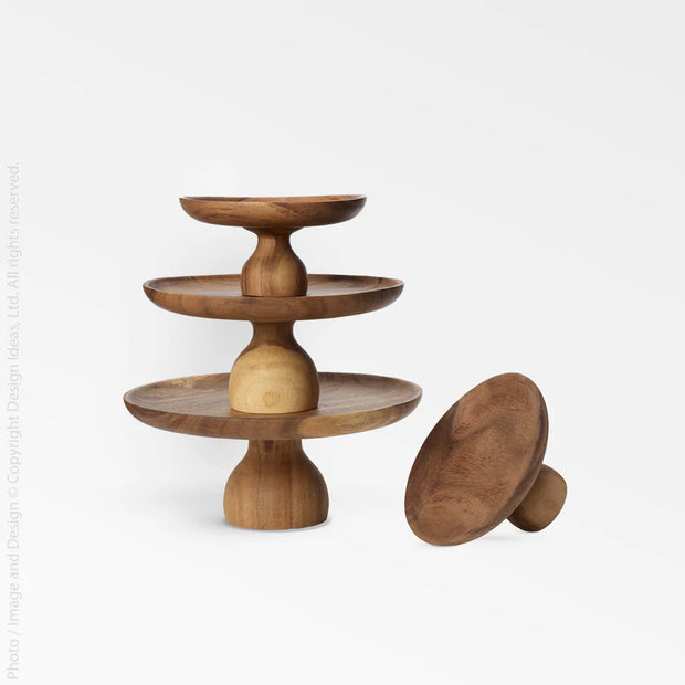 Suar Wood Pedestal, Two Sizes