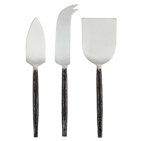 Black Stainless Steel Cheese Knives
