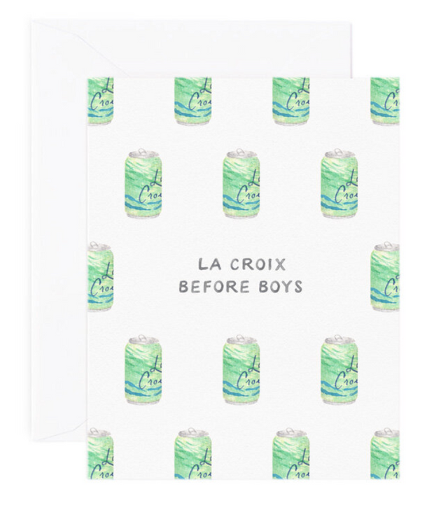 La Croix Before Boys Friendship Card