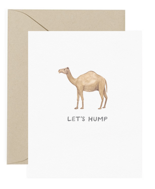 Let's Hump Love Card