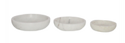 Evelyn Marble Bowls, Three Sizes