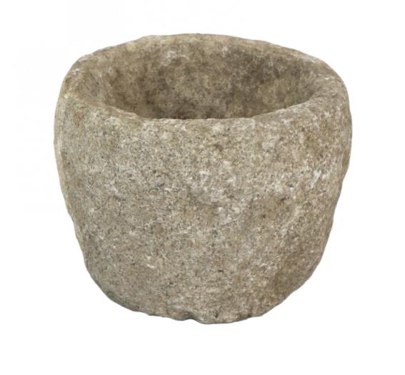 Vintage Carved Stone Bowl