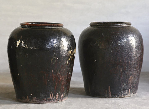 Antique Ceramic Large Jar