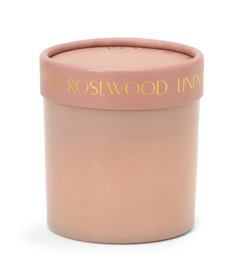 Linen Rosewood Candle