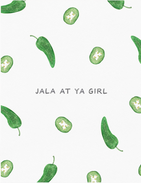 Jala at Ya Girl Friendship Card