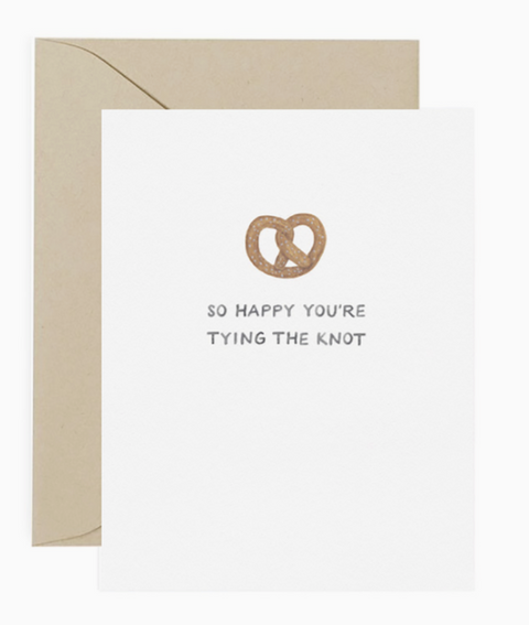 Tying the Knot Card