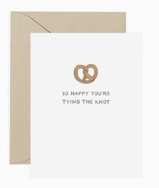 Tying the Knot Card