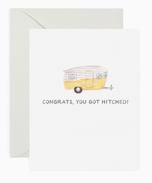 You Got Hitched Card