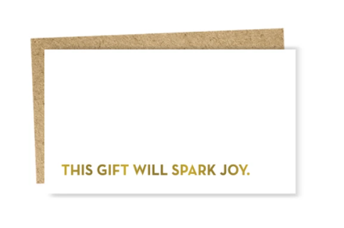 Spark Joy Mini Card