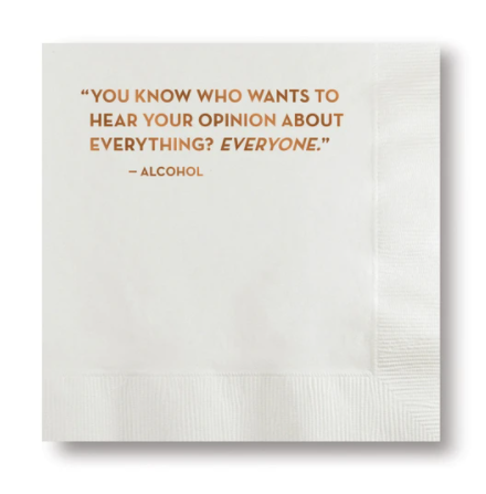 Opinion About Everything Napkins
