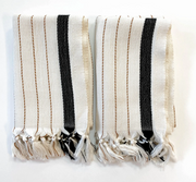 Striped Turkish Cotton Hand Towel