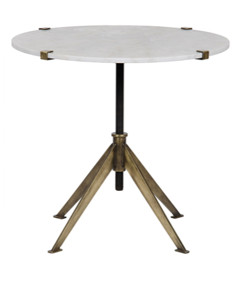 Emily Brass Side Table