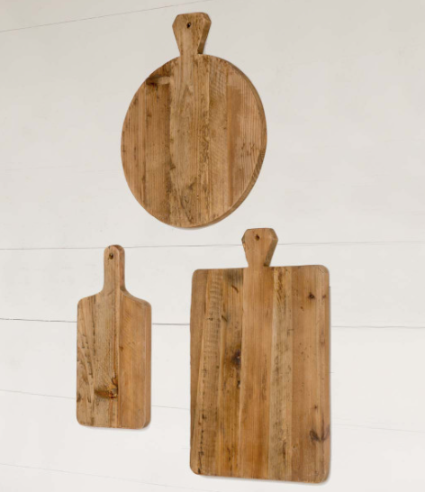 Reclaimed Pine Cutting Board, Three Styles