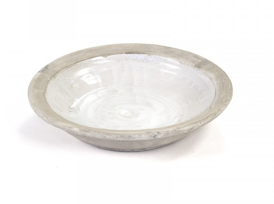 Crackle Clay Bowl, Two Sizes
