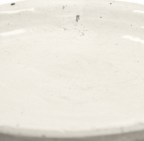 Crackle Stoneware Plate
