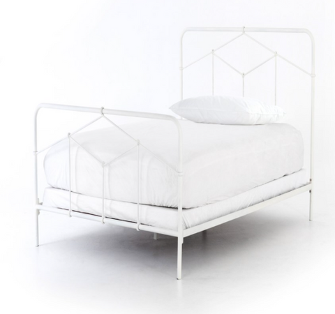 Carolina Twin Bed, White