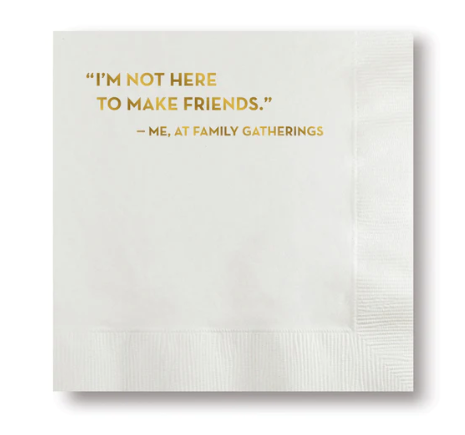 Make Friends Napkins