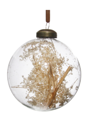 Glass Grass Ornament