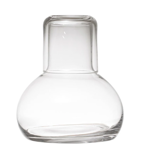 Glass Carafe with Glass
