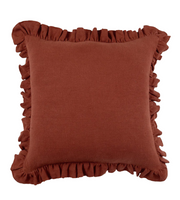 Saffron Solid Pillow, Two Variants