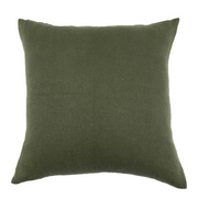 Olive Solid Pillow, Two Variants