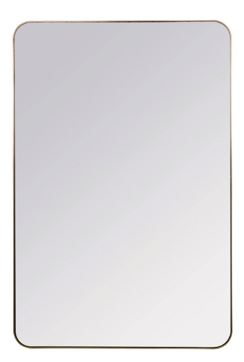 Somerset Gold Metal Mirror