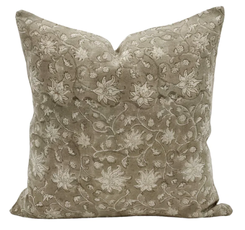 Tacoma Beige Grey Pillow