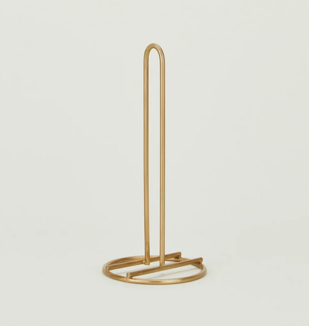 Brass Paper Towel Holder